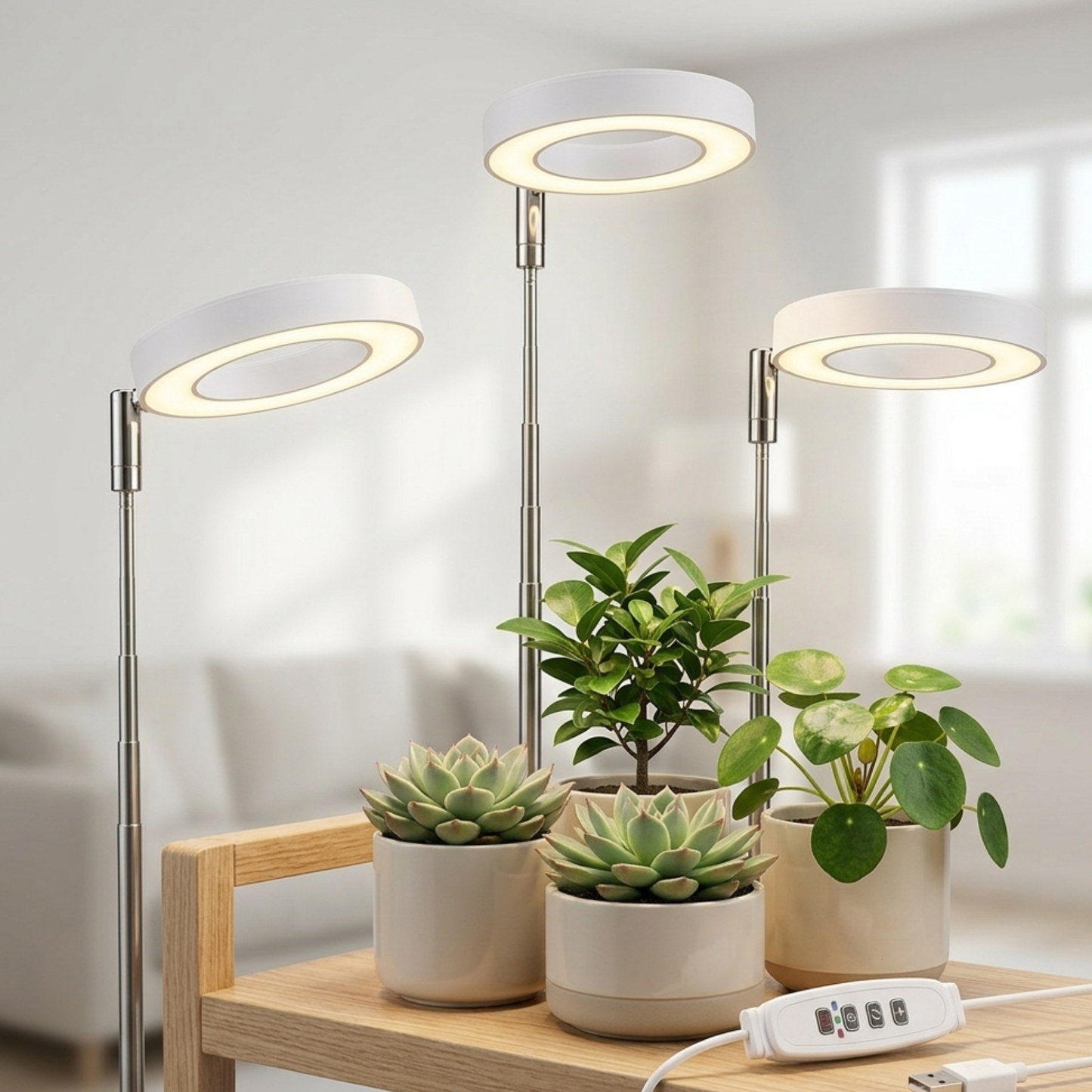 "Angel Ring" LED-Växtlampa